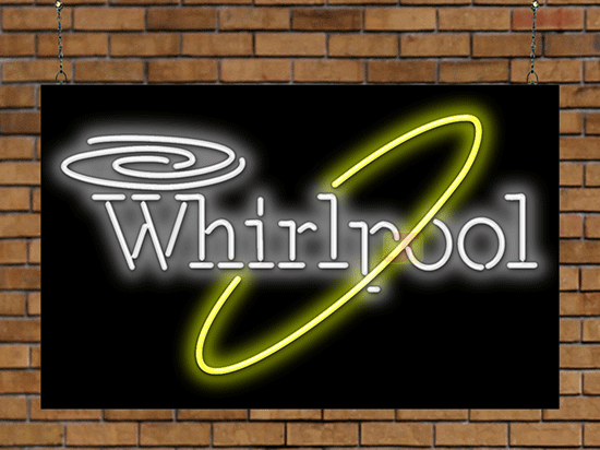 Whirlpool Neon Sign