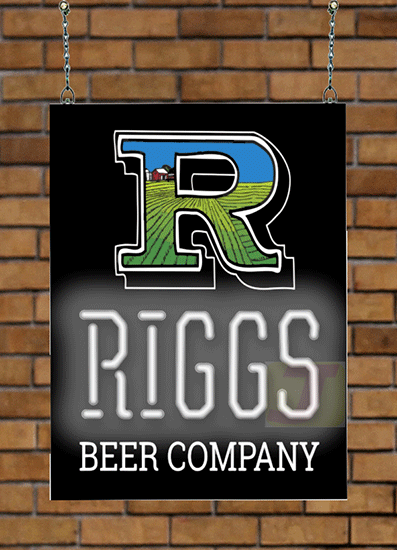 Riggs Neon Sign