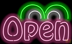 sweetFrog Open Neon Sign