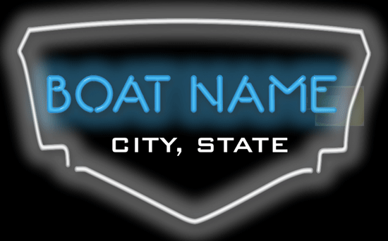 Custom Message Stern Neon Sign