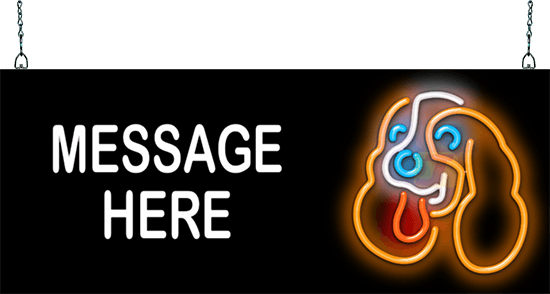 Custom Message Puppy Neon Sign