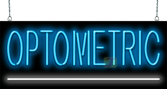 Optometric Neon Sign
