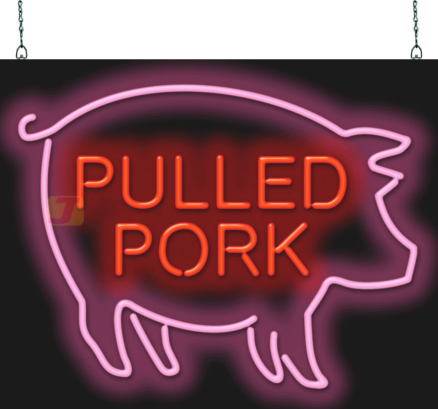 Pulled Pork Neon Sign
