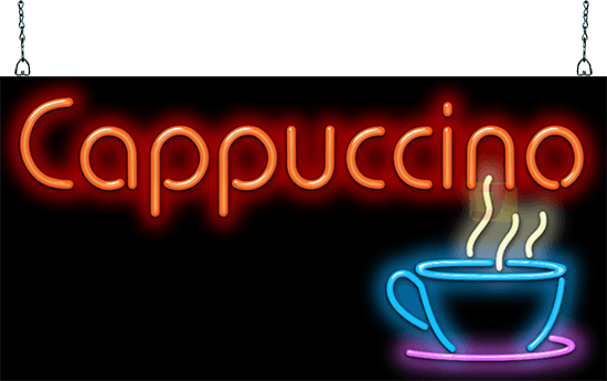 Cappuccino Neon Sign