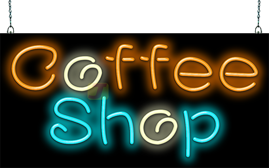 Coffee Shop Neon Sign