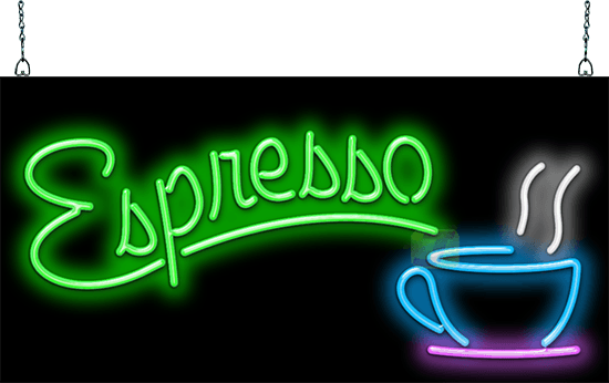 Espresso Neon Sign