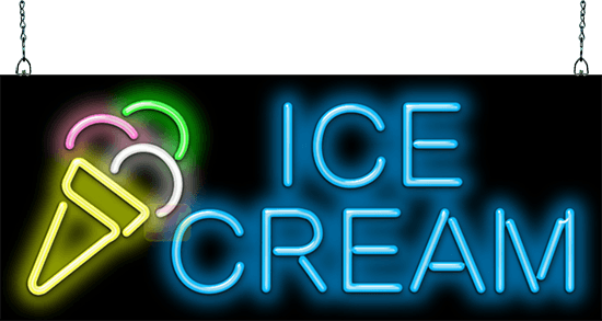 Ice Cream Neon Sign