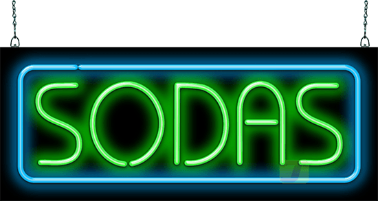 Sodas Neon Sign