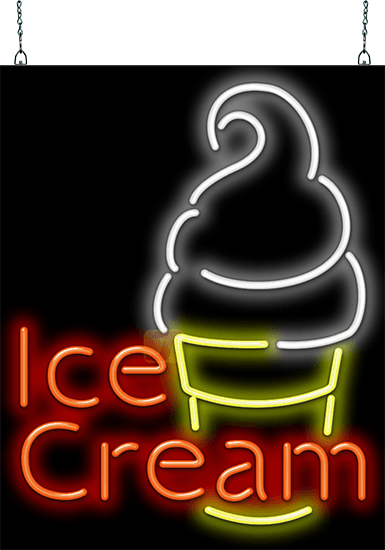 Soft Serve ICE CREAM Neon Sign