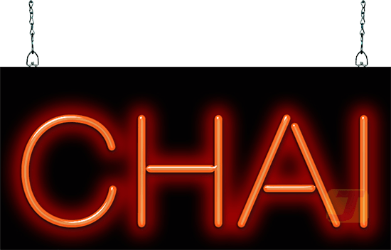 Chai Neon Sign