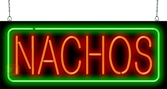 Nachos Neon Sign