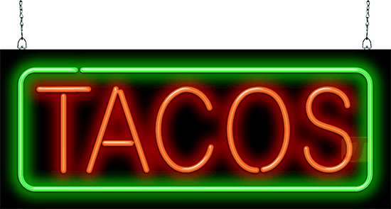 Tacos Neon Sign