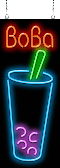 Boba Neon Sign