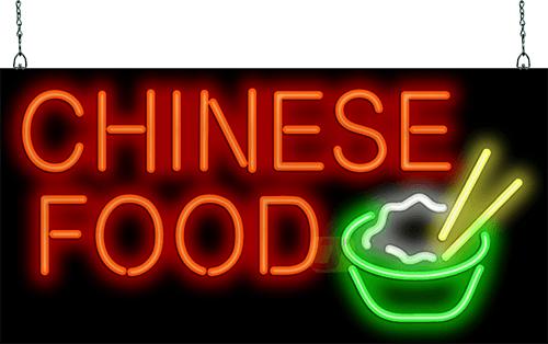 Chinese Food Large Neon Sign