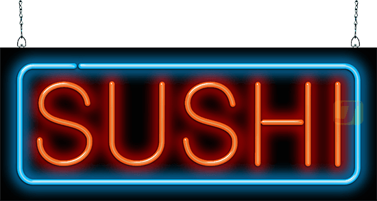 Better than Neon Sign! SUSHI Lighted Sign 