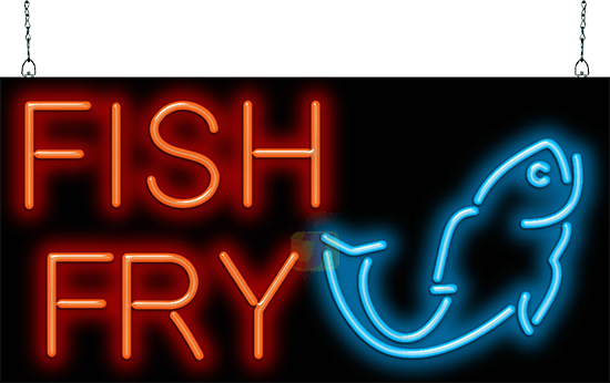 Fish Fry Neon Sign