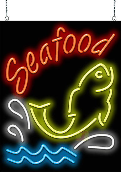 Seafood Neon Sign