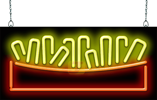 French Fries Neon Sign