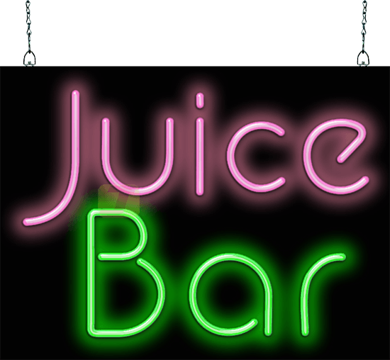 Juice Bar Neon Sign