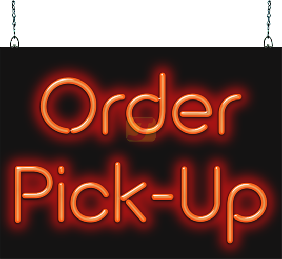 Order Pick-Up Neon Sign