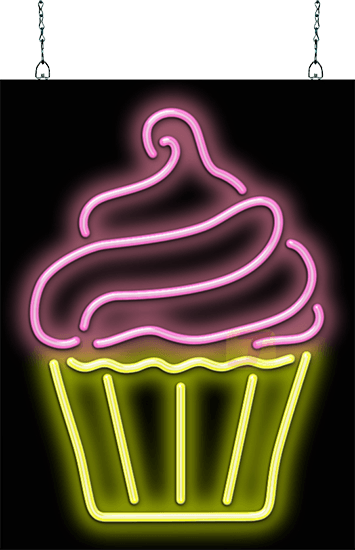 Cupcake Neon Sign