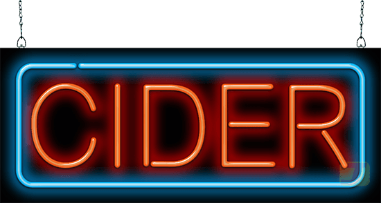 Cider Neon Sign