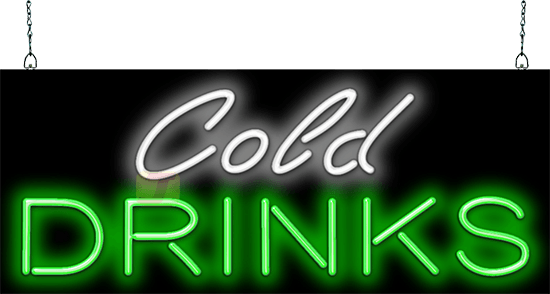 Cold Drinks Neon Sign