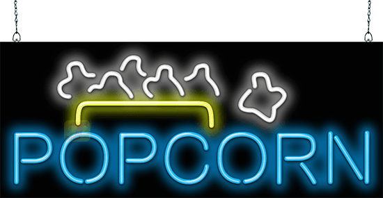 Popcorn Neon Sign