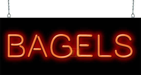 Bagels Neon Sign