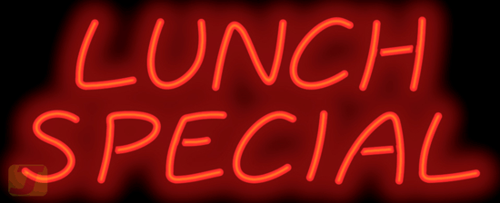 Lunch Special Neon Sign | FG-30-59 | Jantec Neon