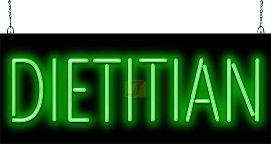 Dietitian Neon Sign