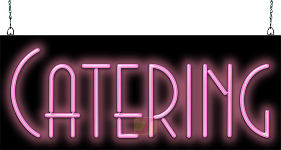 Catering Neon Sign
