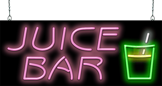 Juice Bar Neon Sign