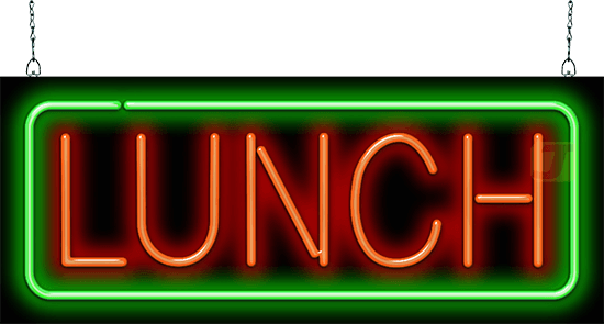 Lunch Neon Sign