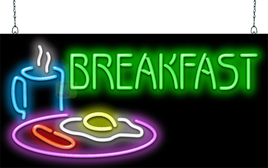 Breakfast Neon Sign