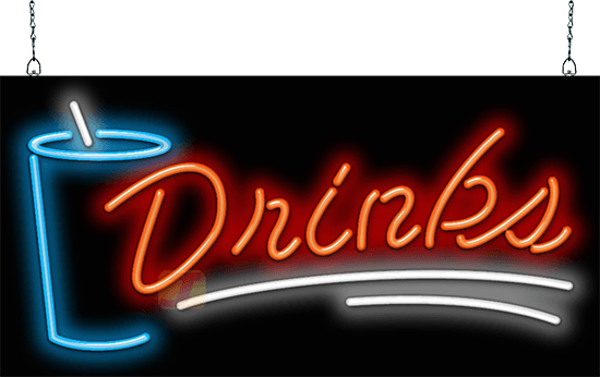 Drinks Neon Sign
