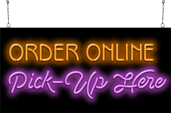 Order Online Pick Up Here Neon Sign Fg 35 99 Jantec Neon