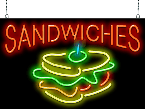 Sandwiches Neon Sign