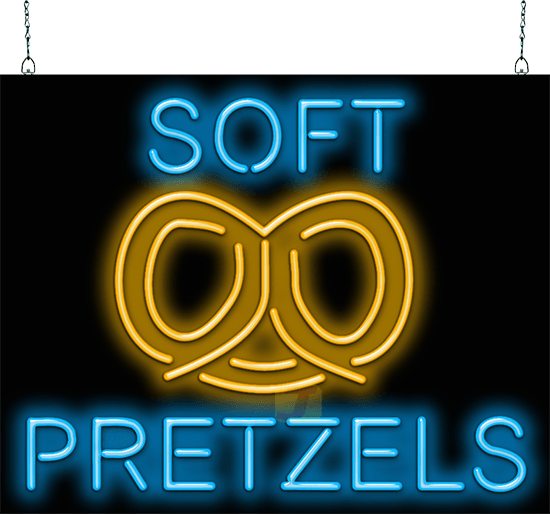 Soft Pretzels Neon Sign