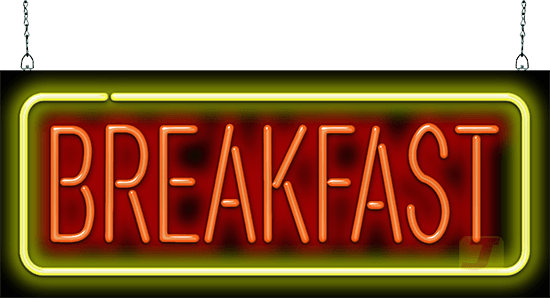 Breakfast Neon Sign