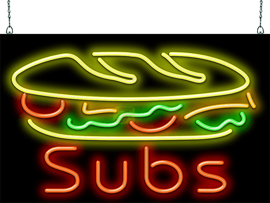 Subs Neon Sign