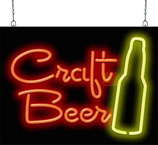 Craft Beer Neon Sign