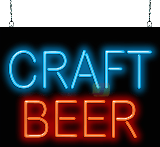 Craft Beer Neon Sign