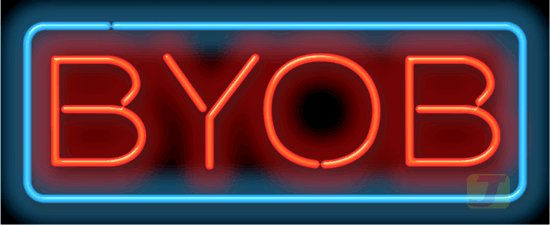 BYOB Neon Sign | FL-30-07 | Jantec Neon