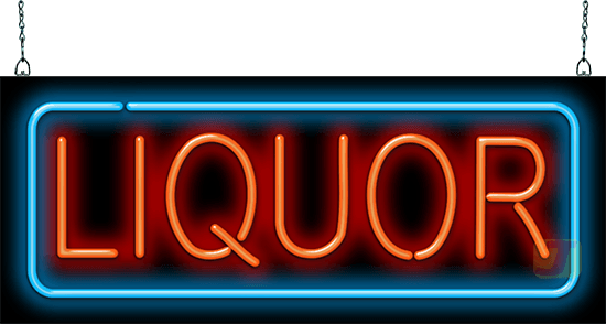 Liquor Neon Sign