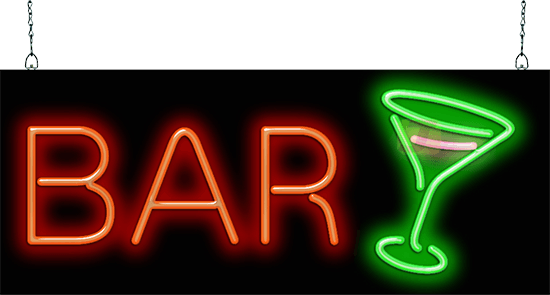 Bar Cocktail Neon Sign | FLZ-30-87 Jantec Neon