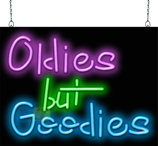 Oldies but Goodies Neon Sign
