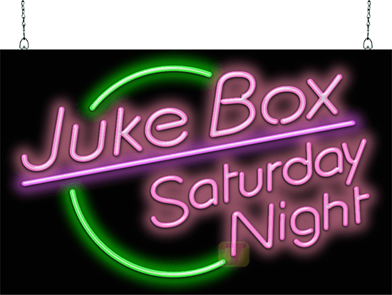 JukeBox Saturday Night Neon Sign