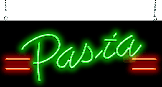 Pasta LED Sign 