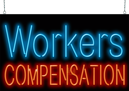 Workers Compensation Neon Sign